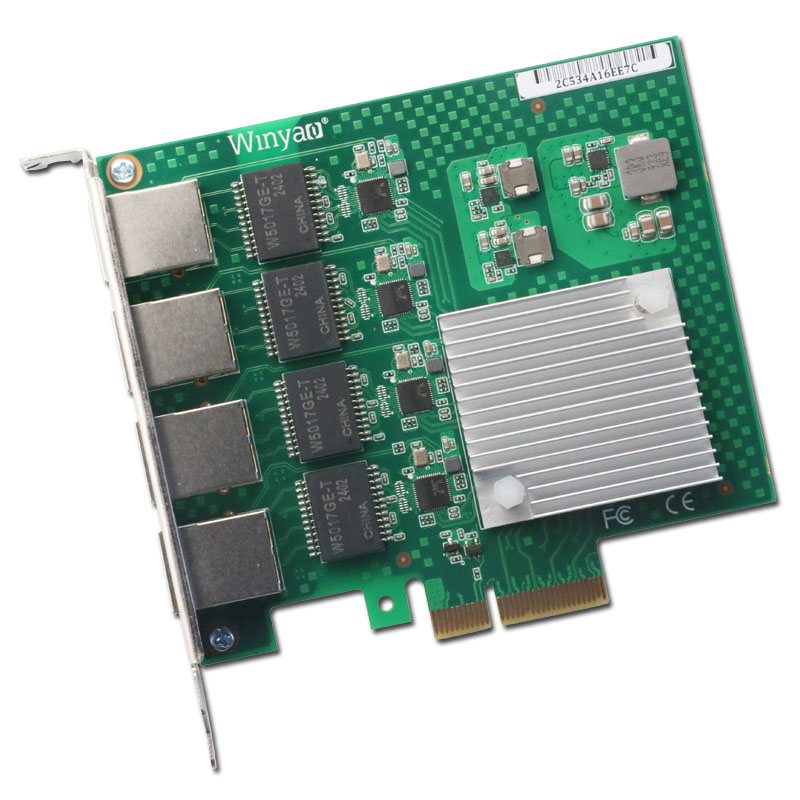 Winyao WY5719T4 4-Port Network Atapter